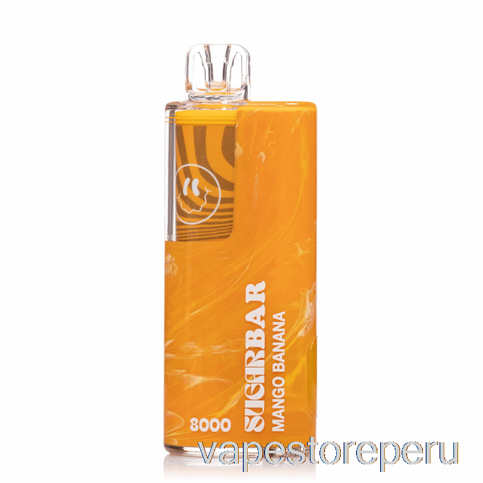 Vape Desechable Barra De Azúcar Sb8000 Desechable Mango Plátano